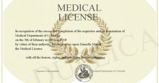 Medical License